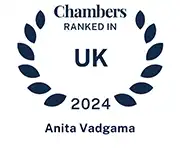 Chambers Ranked In UK 2024 Anita Vadgama